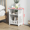 Simple Bedside Organizer Living Room Small Coffee Table Multifunctional Storage Cabinet