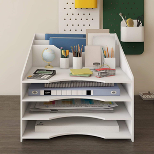 Desktop File Organizer Document Letter Mail Tray Sorter Holder for School Home Office Desk