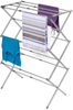 Essential Oversized Metal Expandable Clothes Drying Rack Air Dry for Multiple Garments for Kitchen Bathroom Use Also Bag Storage