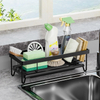 Kitchen Draining Dishwashing Detergent Sponge Rag Storage Rack