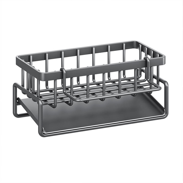 Kitchen Sink Drainage Rack Faucet Rack Drainage Storage Basket Bathroom Accessories Storage Holders & Racks Plastic ABS 3 Color