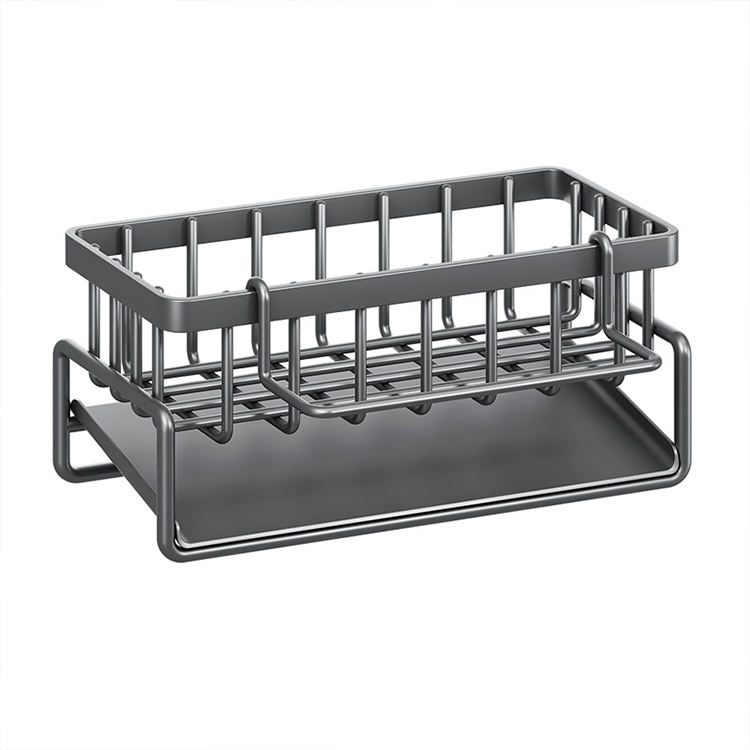 Kitchen Sink Drainage Rack Faucet Rack Drainage Storage Basket Bathroom Accessories Storage Holders & Racks Plastic ABS 3 Color