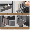 Kitchen Triangle Shelf Countertop Three Tier Spice Rack Space Saving Corner Organizer