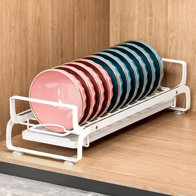Multifunctional Kitchen Dish Rack Narrow Small Standing Type Cabinet Drainage Easy Installation Dish Holder
