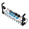Store Hot Sale No-Punch Metal Shelf Electric Socket Cable Under Table Organizer