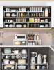 Hot Sale Expandable Countertop Shelves Stackable Storage Shelf Kitchen Spice Organizer Rack