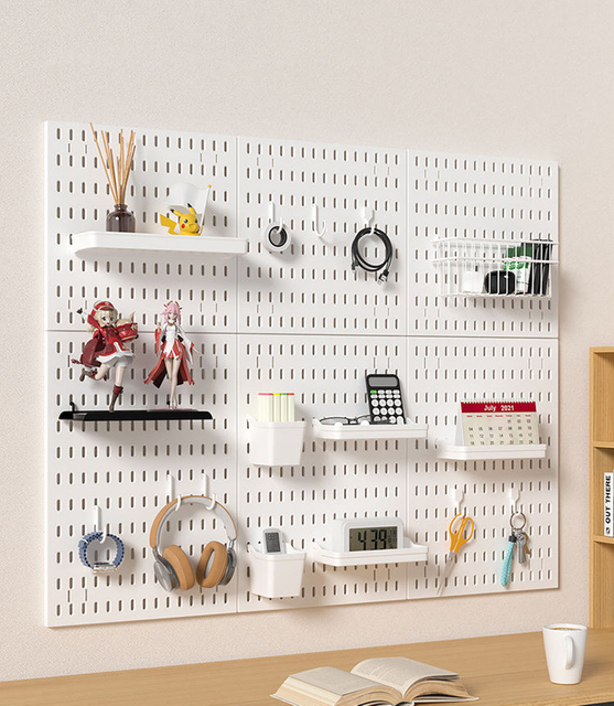 Pegboard Storage Set Factory Direct Carbon Steel Pegboard with Accessories Set
