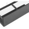 Magnetic Umbrella Drain Rack Black Metal Free Standing Rack Non Perforated Wall Mounted