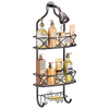 Cross Border Wrought Iron Shower Room Bathroom Rack Shower Head Shelf Hanging Shelf Organizer Shower Gel Shampoo Storage