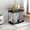 2 Tier Bathroom Counter Organizer, Standing Vanity Organizer Shelf for Bathroom Storage Organization