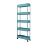 Hot Kitchen Floor Trolley Removable Narrow Seam Storage Racks
