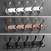 Wall Mounted Stainless Steel Coat Robe Hat Clothes Hook Bathroom Kitchen Storage Hanger Towel Rack