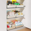 Pull Out Drawers for Cabinets Adhesive Slide Out Pantry Drawers Organizers and Storage for Kitchen Bathroom