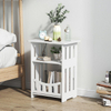 Simple Bedside Organizer Living Room Small Coffee Table Multifunctional Storage Cabinet