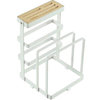 Cutting Board Rack Chopping Board Organizer Stand Holder Kitchen Countertop Pots Pan Lids Rack Organizer