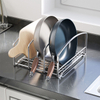 High Quality Kitchen Wire Pot Organizer Rack Cabinet Kitchen Organizer Rack