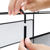 Metal Desktop Document Shelf Standing Type Letter Tray Paper Organizer File Organizer Easy Installation Desk Top Organizing Tool