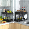 Multi-Purpose Under Sink Organizers and Storage for Bathroom Kitchen