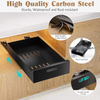 Pull Out Cabinet Organizer Adhesive Wide Sturdy Carbon Steel Pull Out Drawers for Cabinets