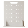 PVC Plastic Pegboard Shelf Standing Type Desktop Organizer Set for Living Room for Office Sundries Storage