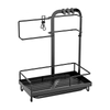 Kitchen Shelf With Rod Rag Towel Drainage Rack Storage Rack