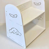 Cute Cartoon Desktop Bookcase High Density Waterproof White PVC Plastic Foam Board Organizer