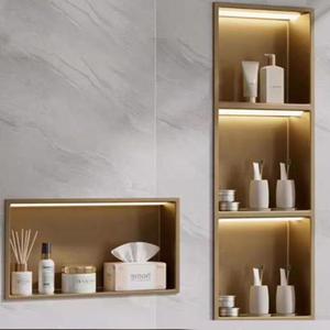 Wall Niche Organizer for Home and Office Storage for Kitchen Bathroom and Office Spice and Food Storage Holder