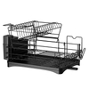 Multifunctional Cross Border Double Dish Drainer Storage Rack Household Kitchen Cup Holder
