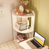 Modern Bookshelf Units Corner Cabinet Cube Storage Organizer for Bedroom Living Room Cabinet