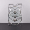 5-Layer Metal Kitchenware Wall-Mounted Pot Lid Storage Rack With Cutting Board Storage Rack