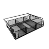 Under Desk Drawer Organizer Slide Out Desk Drawer Black Metal Hidden Desktop Organizer