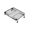 Single-Tier Kitchen Sink Rack Retractable Dish Holder for Fruit & Vegetable Utensils Basin Draining Mat Filter Shelf Storage