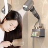 Hair Dryer Fixed Stand Hands-Free with Paper Towel Organizer Set