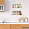2pcs Wall Mounted Spice Rack Hanging Spice Organizers Kitchen Condiments Storage for Space Saving