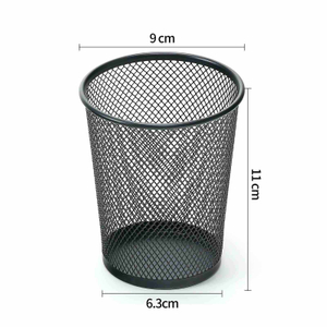 Pen Holder for Desk, Pencil Holder for Desk, Mesh Metal Pen Organizer for Desk Desk Pen Holder