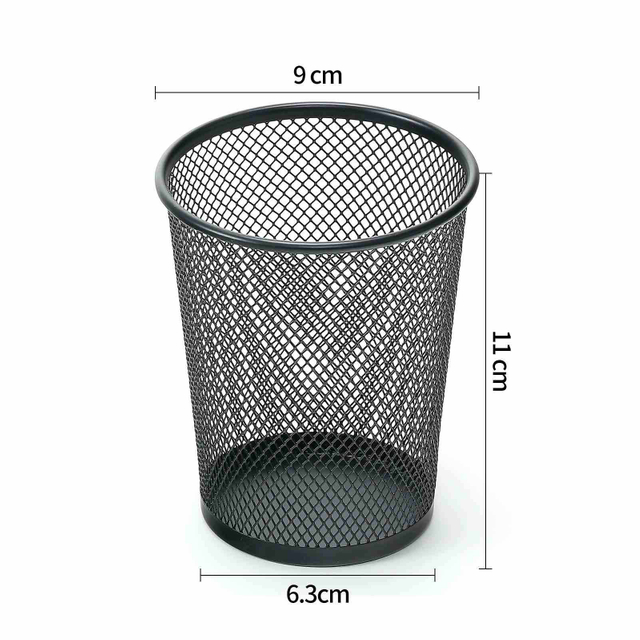 Pen Holder for Desk, Pencil Holder for Desk, Mesh Metal Pen Organizer for Desk Desk Pen Holder