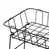 Kitchen Double Countertop Water Fruit Vegetable Rack Storage Basket Snack Holder and Storage Rack Basket
