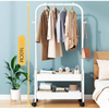 Floor Removable Coat Rack Multifunctional Household Indoor Partition Storage
