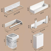 Magnetic Absorbent Storage Shelf Set Multi-Functional Storage Pegboard Accessories
