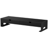 Metal Computer Monitor Booster Stand Office Desktop Computer Drawer Storage Stand
