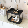 2 Tier Bathroom Counter Organizer, Standing Vanity Organizer Shelf for Bathroom Storage Organization