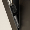 Bathroom Waterproof Niche Multifunctional Wall Storage Built-In Stainless Steel Trash Cans
