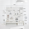Store Hot PVC Pegboard Shelf Desktop Organizer Set for Storage Holders & Racks