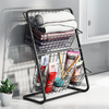 2 Tier Removable Wire Hanging Basket Kitchen Vegetable Storage Basket Organizer