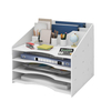 Desktop File Organizer Document Letter Mail Tray Sorter Holder for School Home Office Desk
