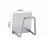 Stainless Steel Sink Organizer Drainer Wall Mounted Rack Multifunctional Kitchen Storage