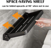 Bathroom Shelves Wall Mounted Foldable Shelf for Bathroom Waterproof Metal Shower Shelf Rack