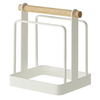 Multifunctional Cutting Board Stand Kitchen Countertop Organizer Pot Pan Lids Drain Tableware Design