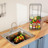 Multi-Layer Wrought Iron Kitchen Shelves Standing Type for Home Water Fruit Vegetable Baskets Snacks Toys Storage