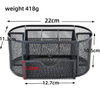 Multifunctional Metal Desk Organizer with Pen and Pencil Holder Functional Office Supply Organizer for School or Home Office